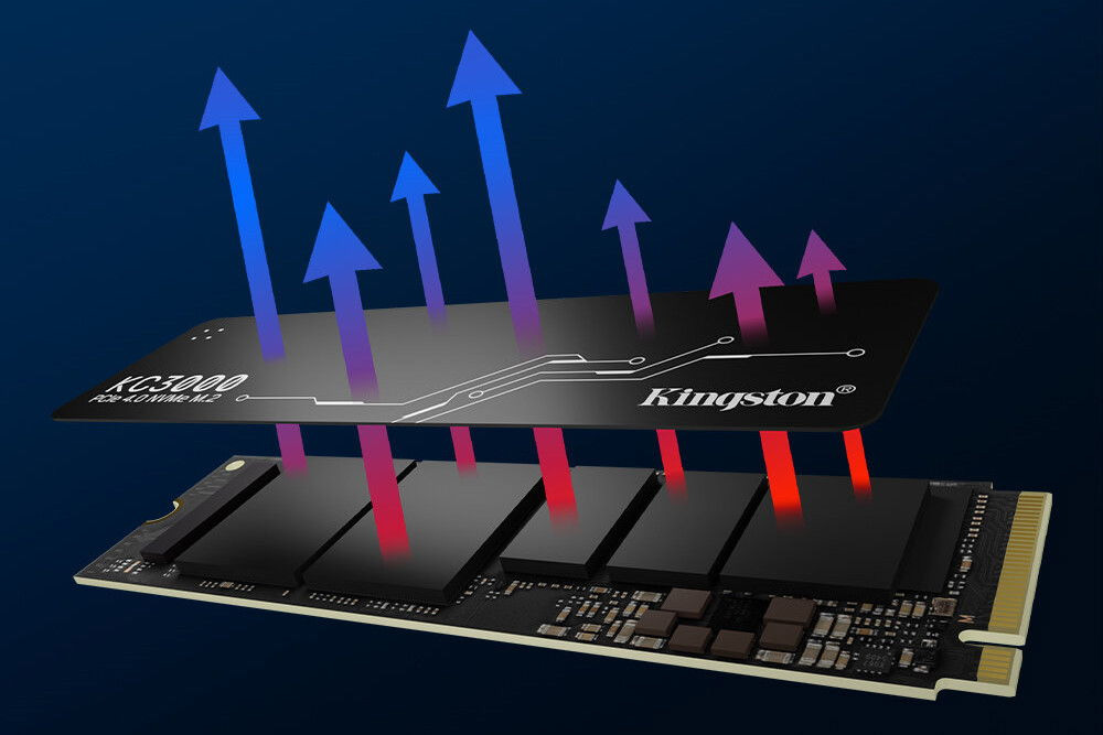 SSD Kingston KC3000 NVMe PCIe Gen 4 3