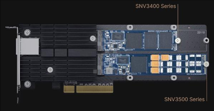 SSD NAS Synology SNV3510 400G M.2 NVMe 22110 Chinh Hang 1