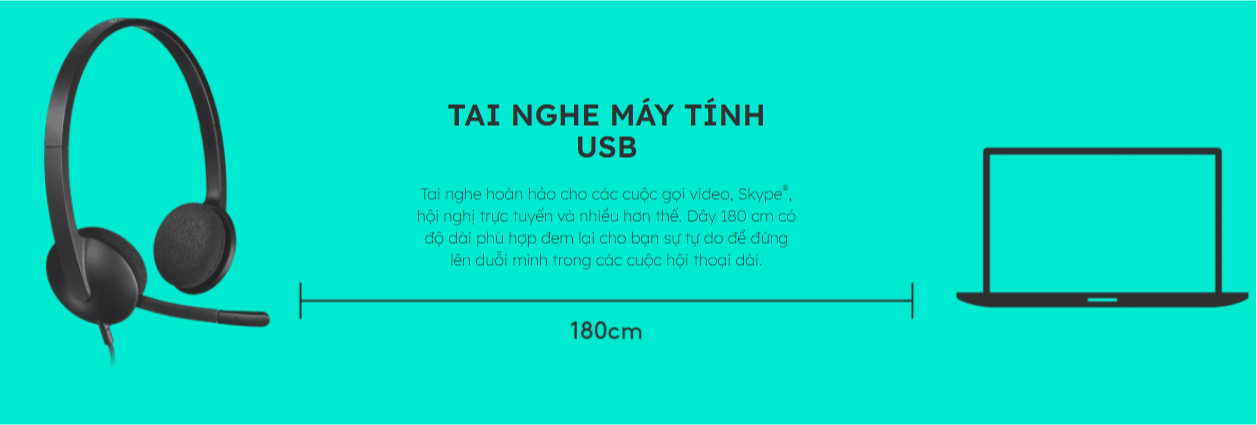 Tai Nghe Logitech H340 Chinh Hang USB ADen1 6