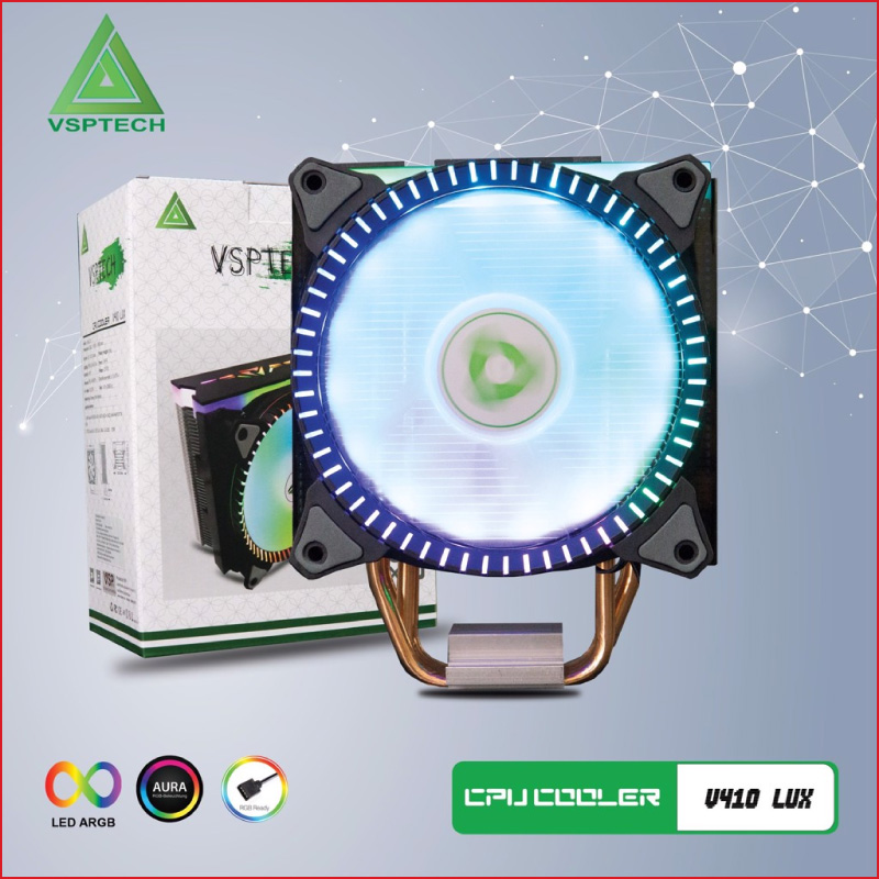 Tan Nhiet Khi VSPTech Cooler V410 Lux ARGB
