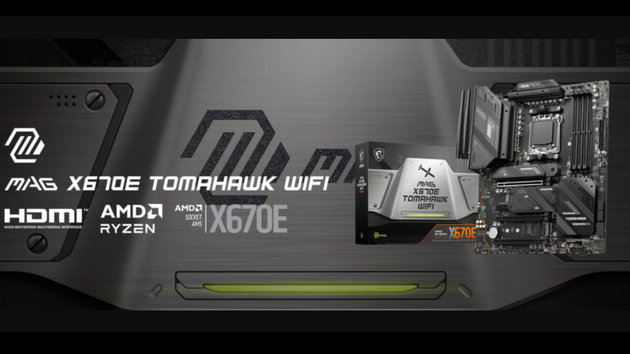 Tin Don MSI Ra Mat Mainboard X670 Mag Tomahawk Danh Cho AMD Ryren 7000X3D 3