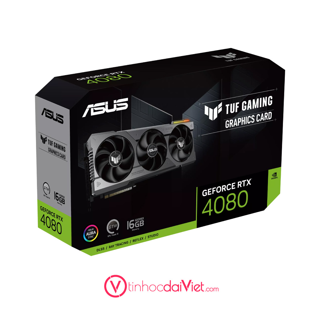 VGA Asus Tuf Gaming GeForce RTX 4080 16GB Chinh Hang GDDR6XHDMIDP16GB 8