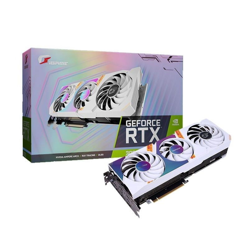 VGA Colorful iGame GeForce RTX 3060Ti Ultra White OC LHR V